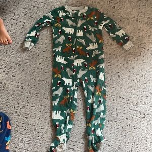 3T Carter’s Fleece Footed Pajamas